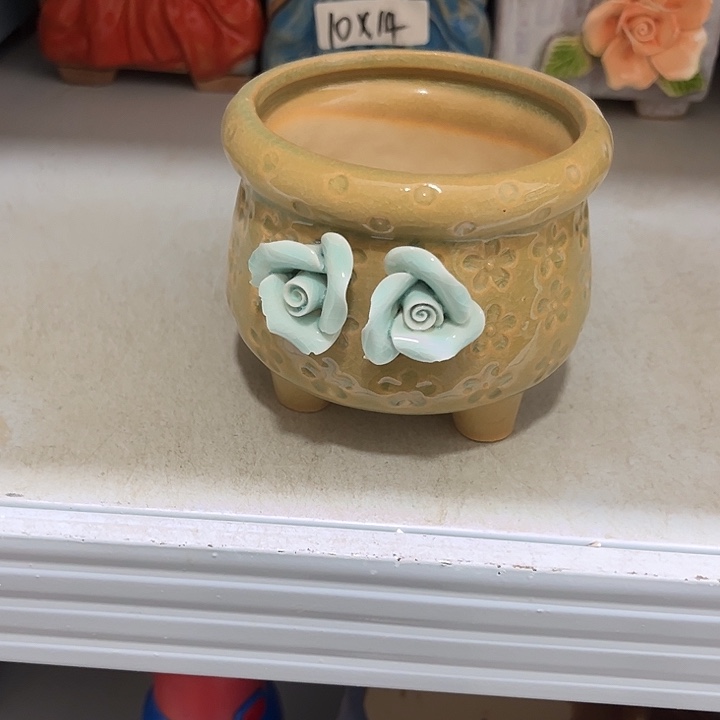 粗陶材质多肉花盆