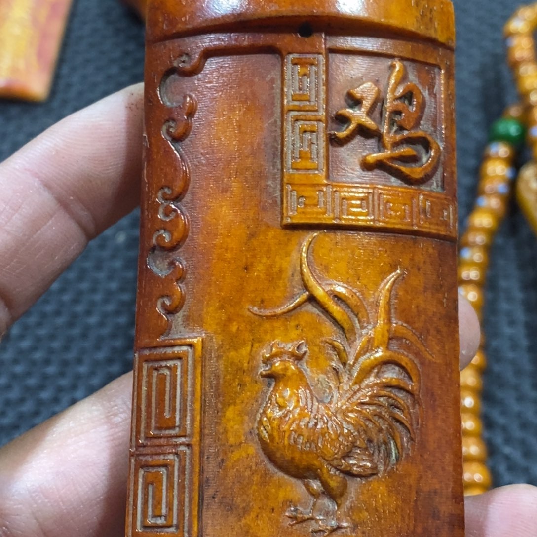 滴血莲花菩提吊坠