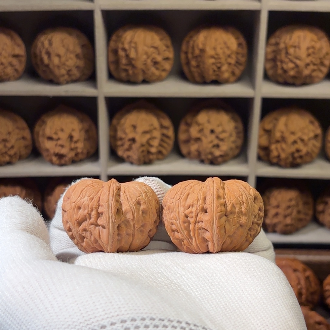 把件文玩核桃40尺全品元宝s