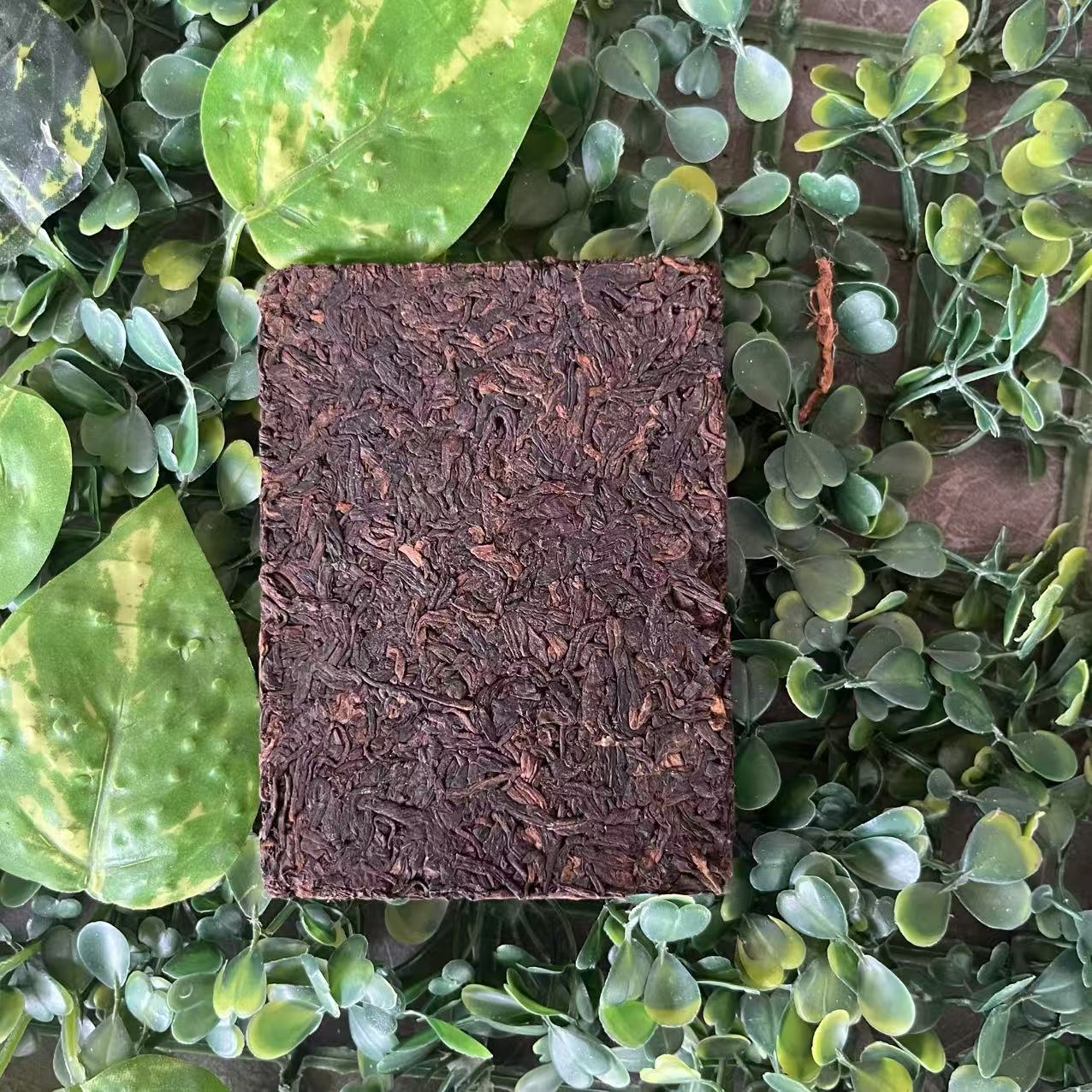 雨腾妹夫 “大红Y”古树普洱茶100g/砖 熟茶（6月20）