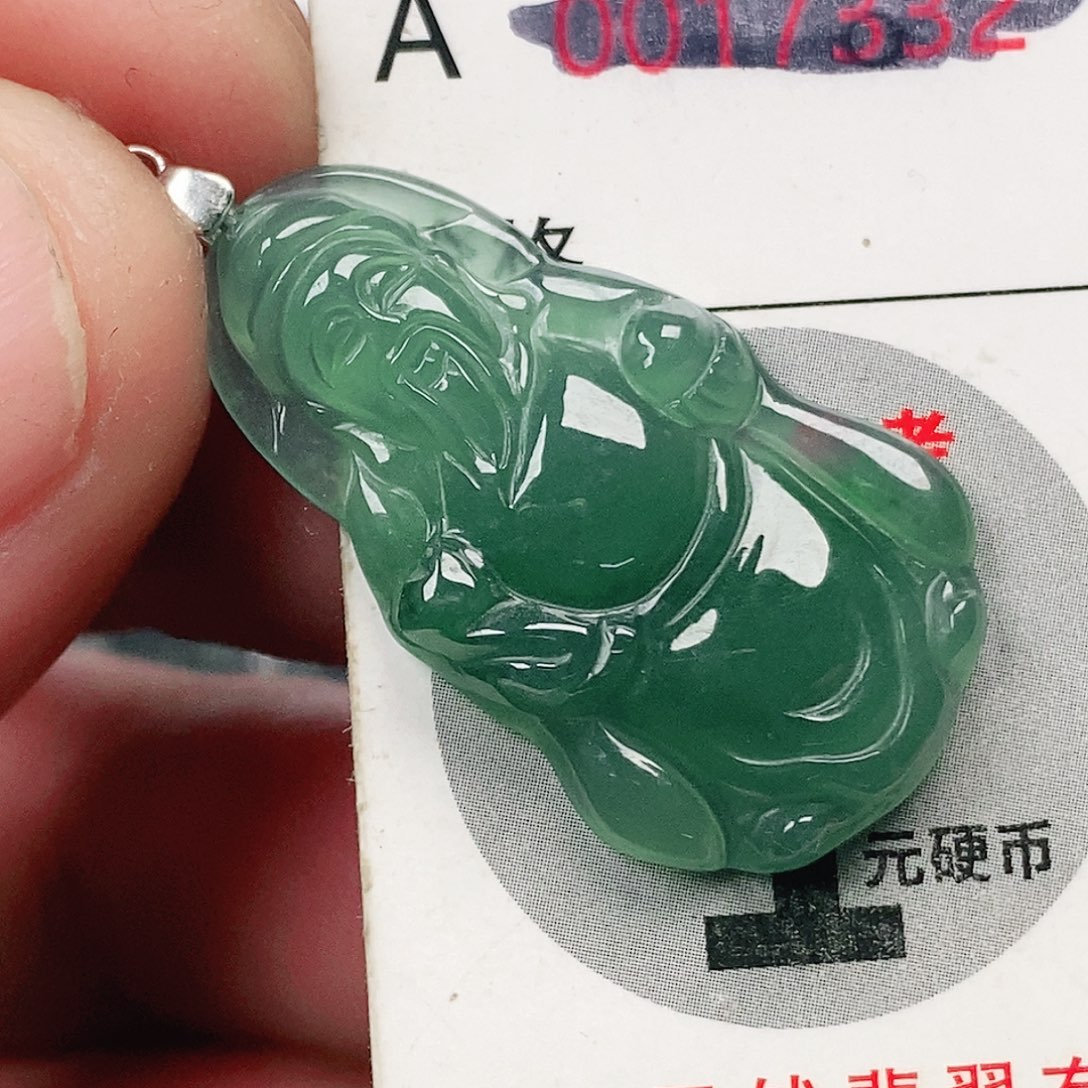 翡翠吊坠(不含链)未镶嵌