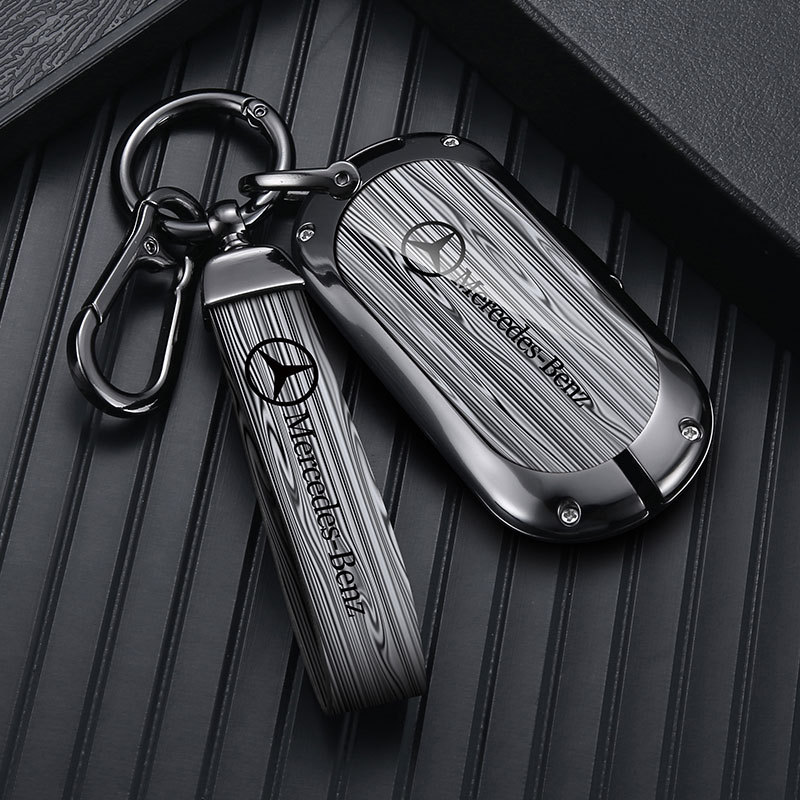 适用奔驰e300l钥匙套E级C级S级C260L扣C200L车A200L包E260s450扣