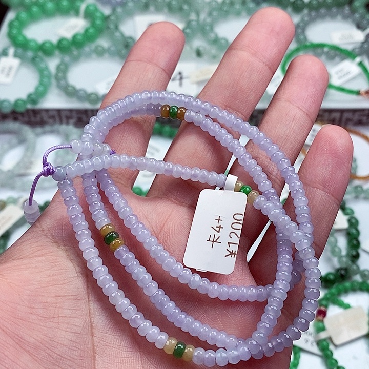 未镶嵌翡翠手链卡4.5