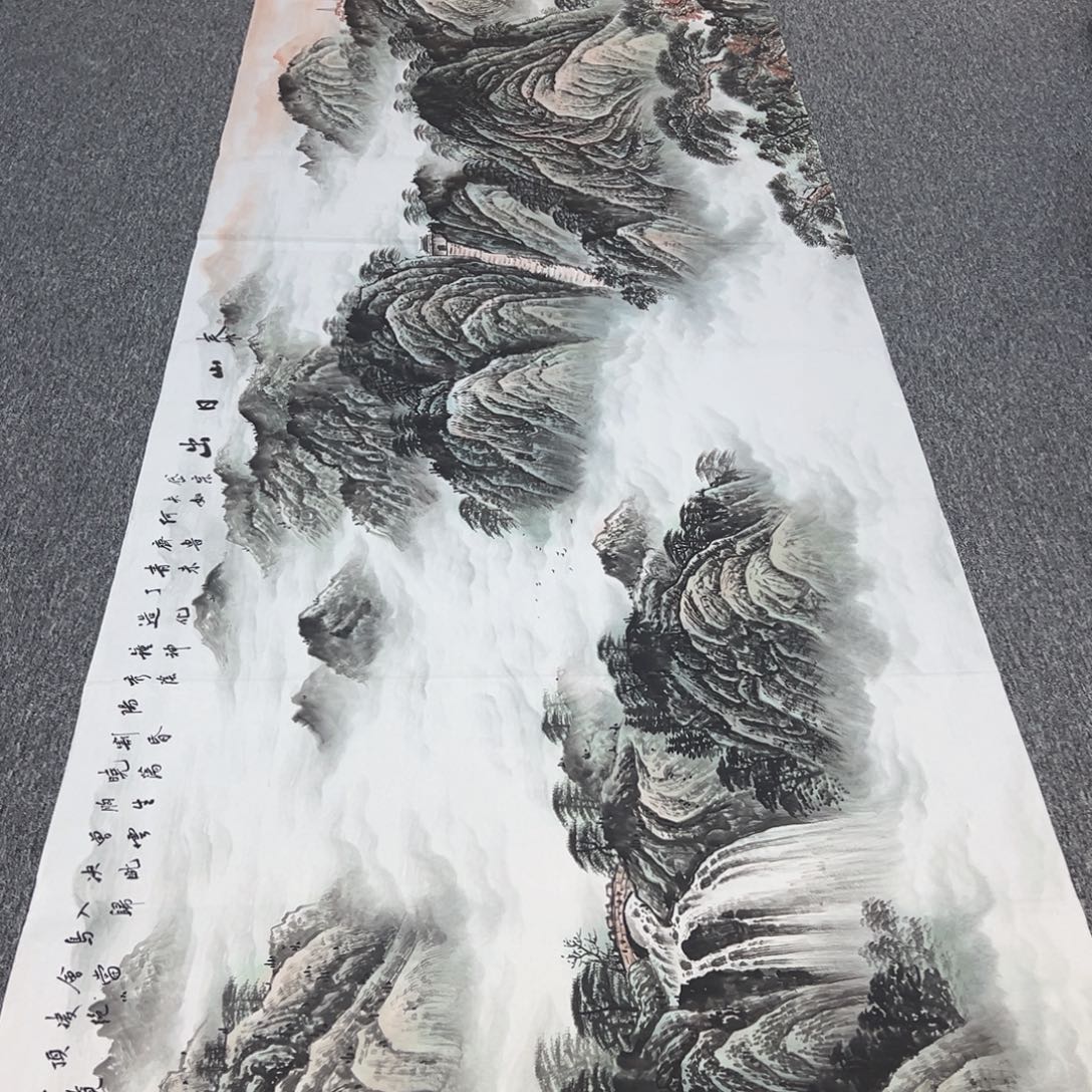 手绘作品新年大漏