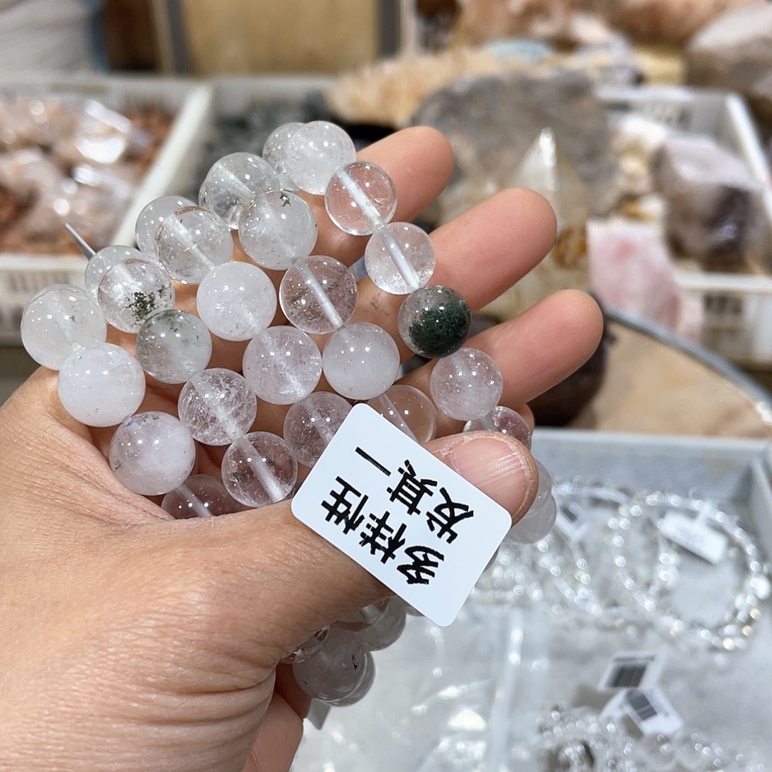 水晶手串12m m未镶嵌多样性发一条x x 230