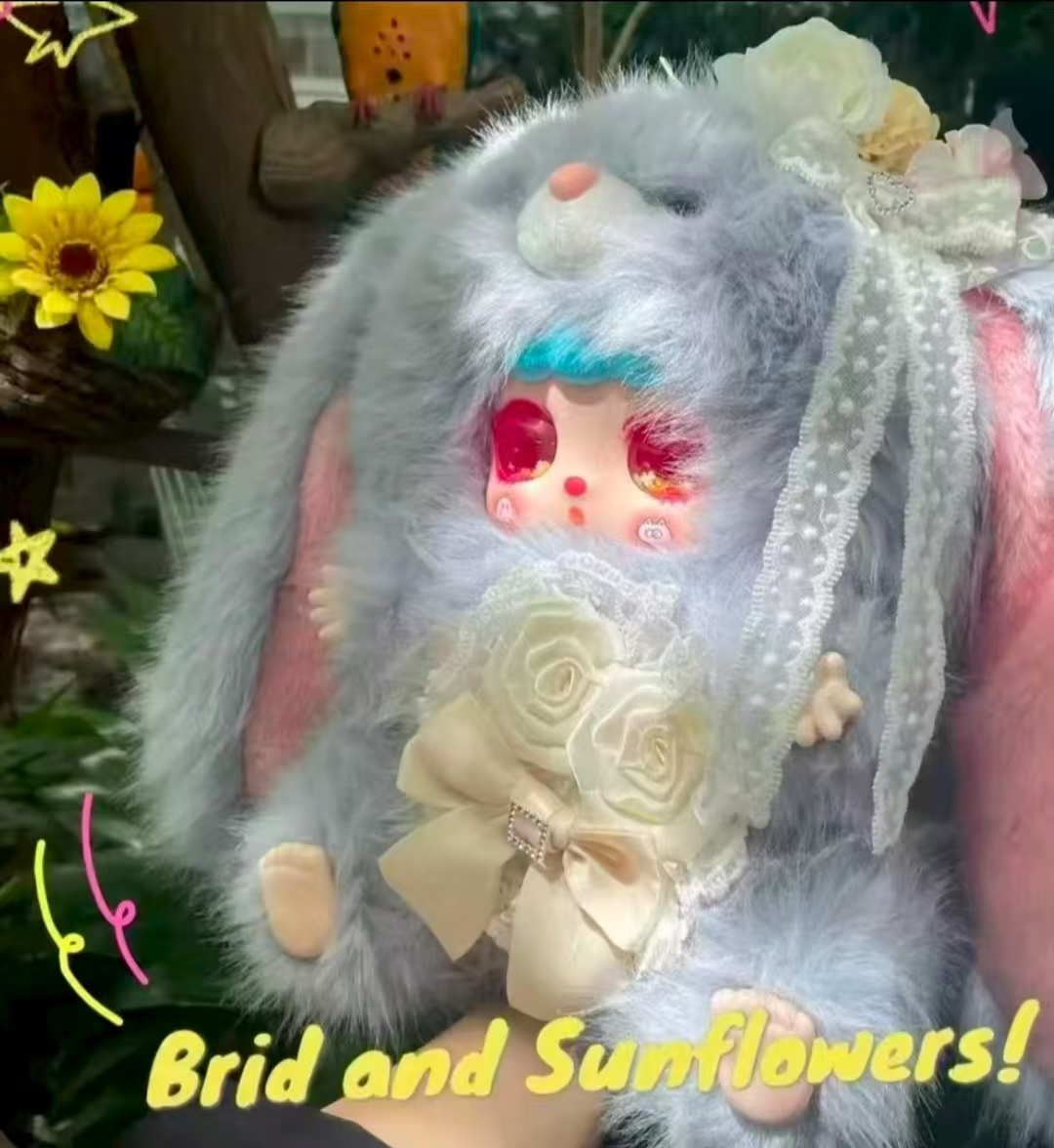 【焦糖拆拆】可比豆 奶芙兔兔酱600体潮玩盲盒（默认代拆）