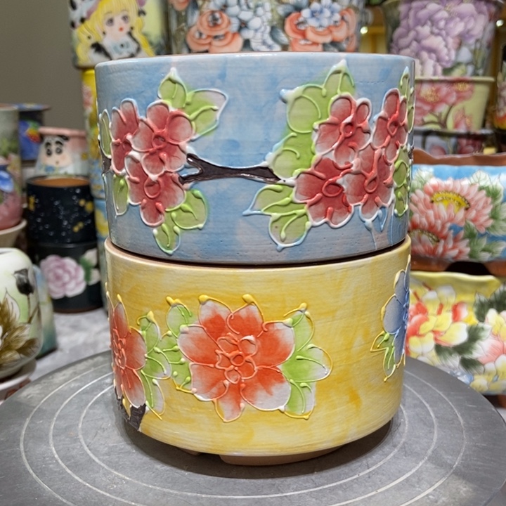 景德镇艺术手绘作品