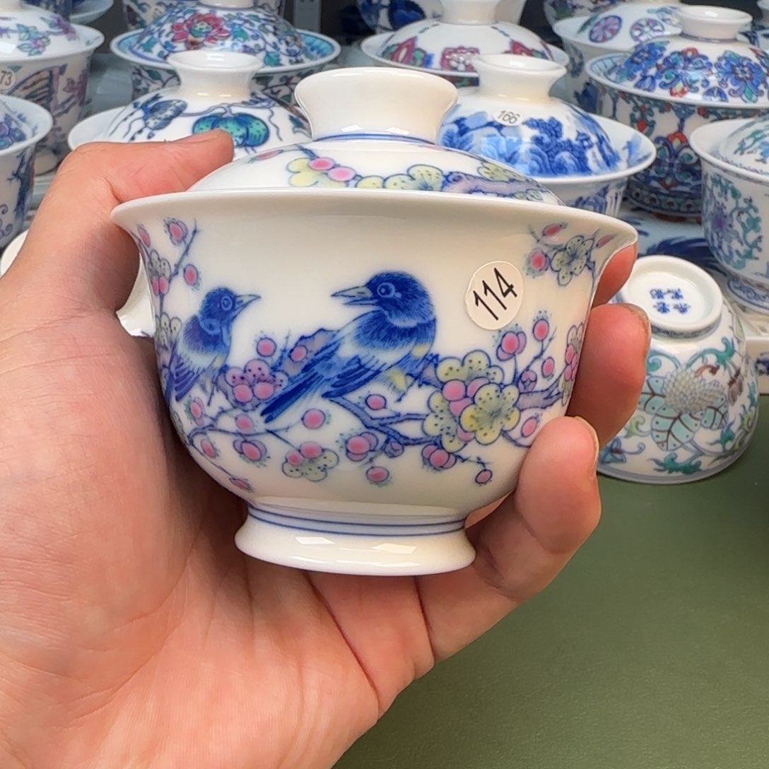 彦祖纯手工手绘茶具114