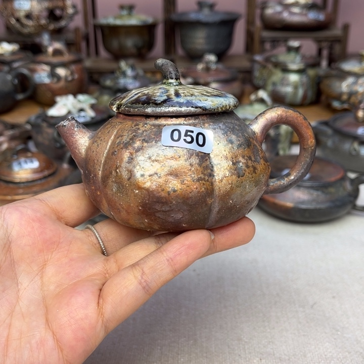 壶裸柴烧陶瓷茶具