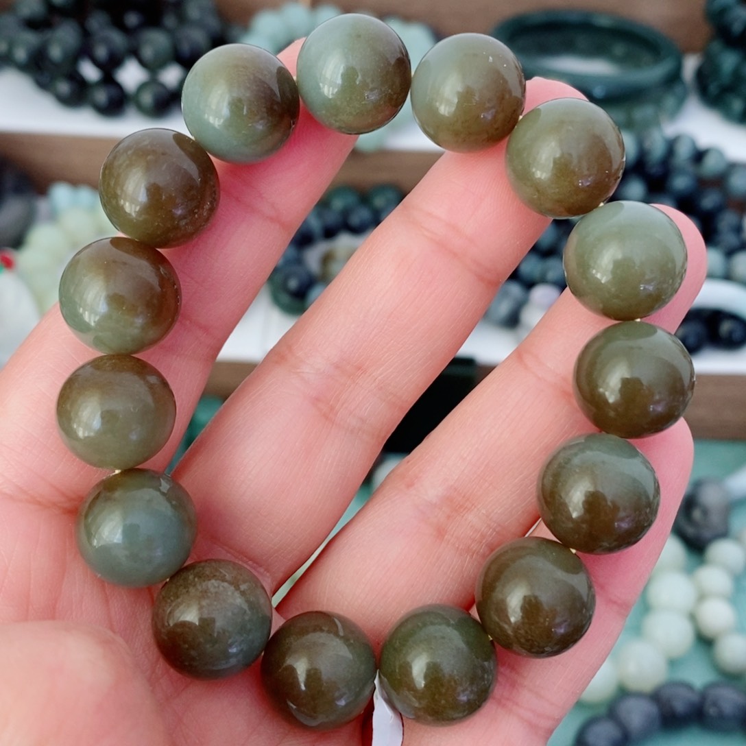 和田玉手链未镶嵌