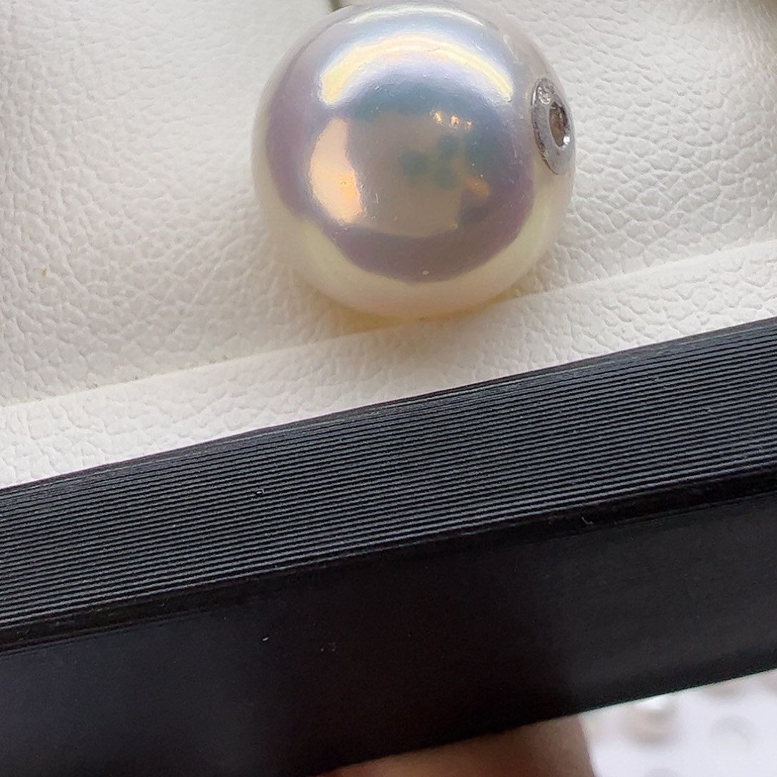 淡水珍珠颈饰18K金镶嵌160一颗