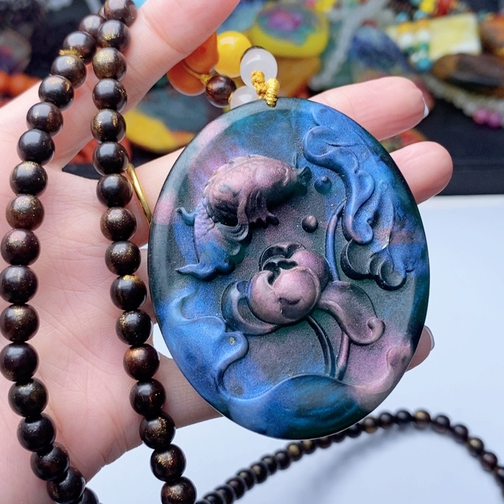 蜜蜡颈饰未镶嵌227套装