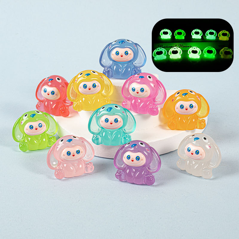 夜光史迪仔拉布布创意DIY摆件【许愿+对对碰+九宫格】4-1