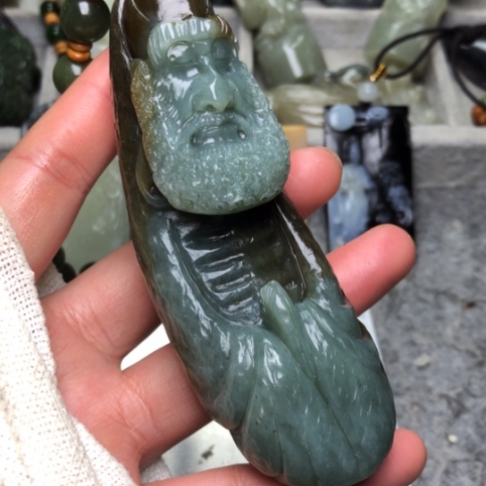 和田玉把件未镶嵌