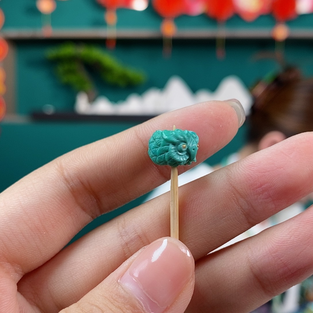 绿松石珠宝奇石未镶嵌