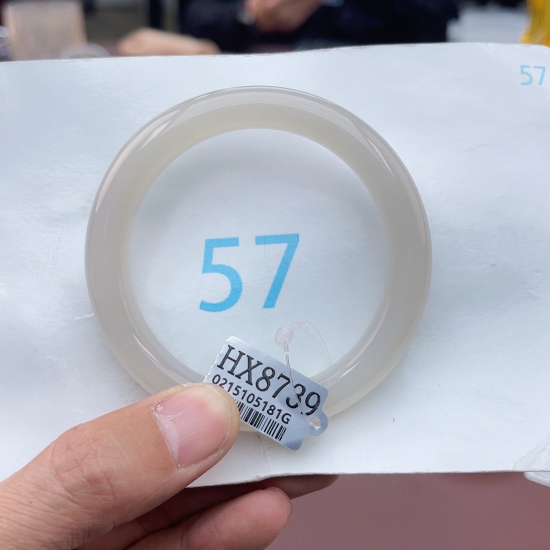 和田玉手镯未镶嵌J***-