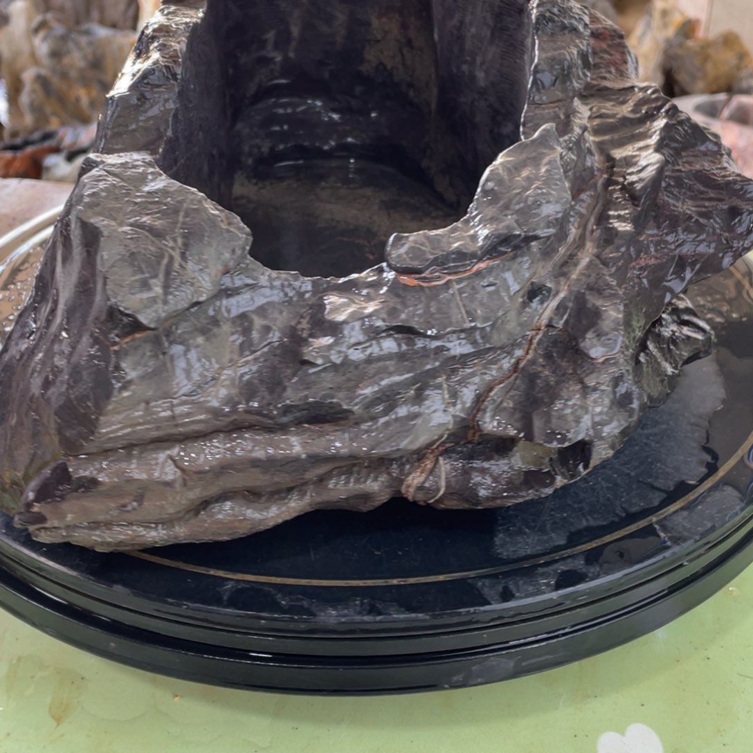 红陶之*灵璧石是世界著名