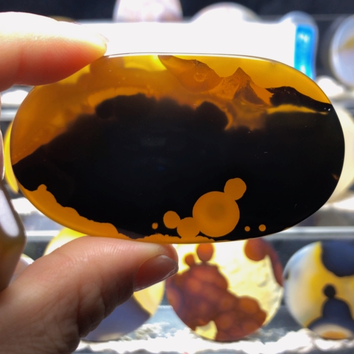 合金玛瑙/玉髓珠宝奇石78