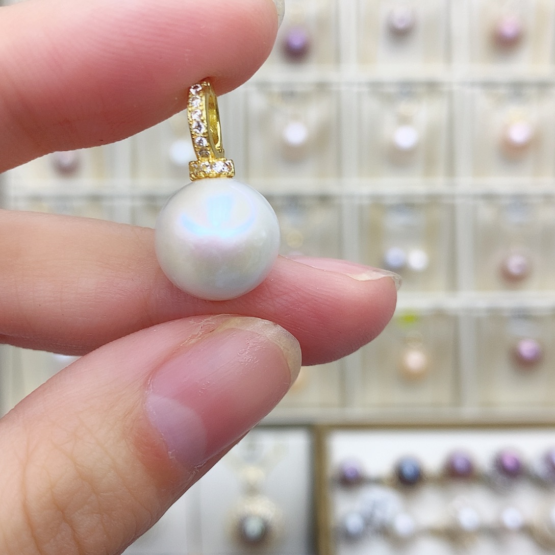 淡水珍珠颈饰合金