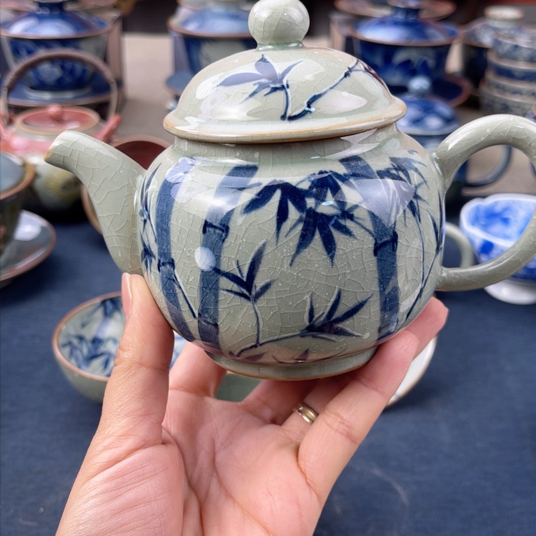 杯景德镇手绘手工茶具