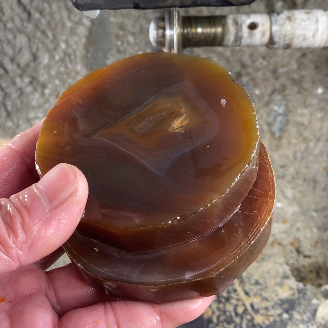 心***韩定制玛瑙两条手镯工费