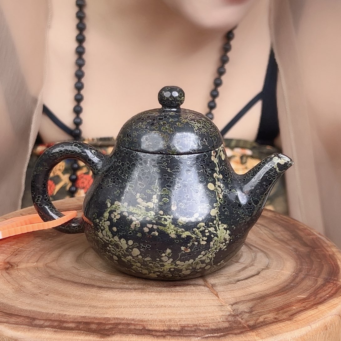 遇壶堂安山玉曲亭壶