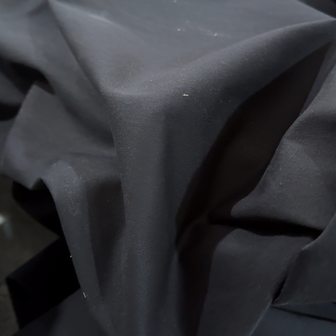 棉2米价品牌纯棉斜纹X1.1米宽E夸年福利瑕疵藏青