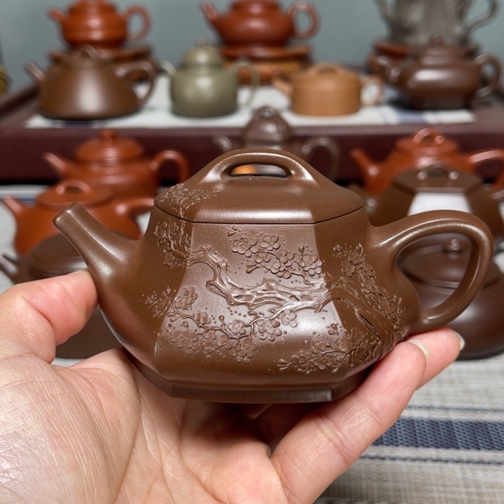 茶壶紫砂全手工制作