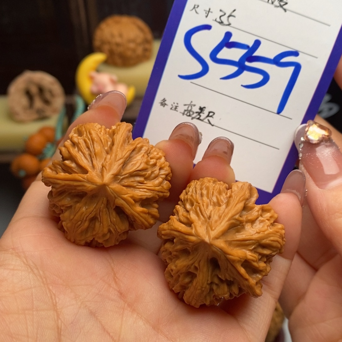 文玩核桃吊坠文山三棱