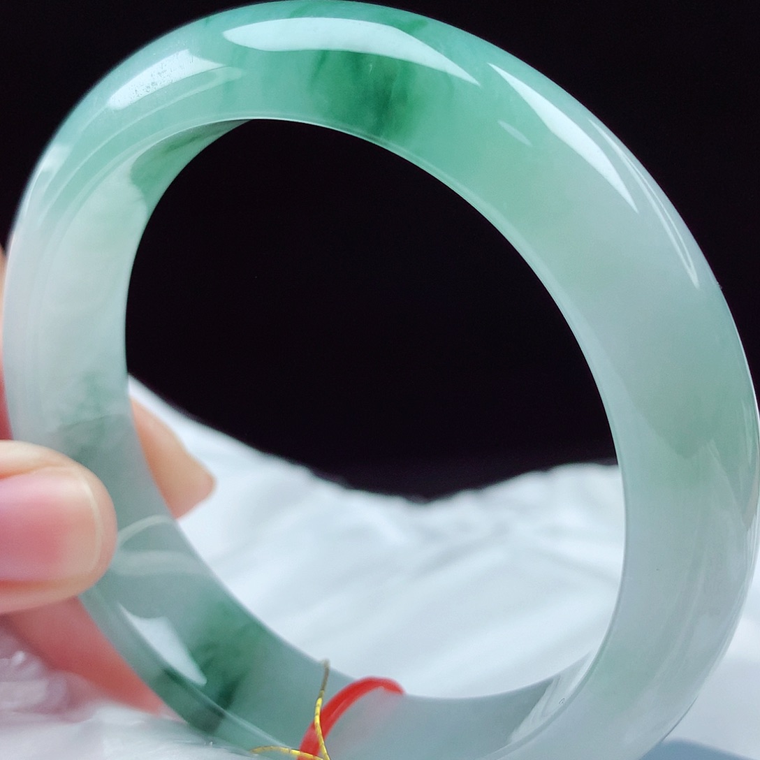 未镶嵌手镯翡翠57圈4890