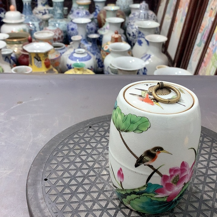 陶摆件博古架陶瓷摆件