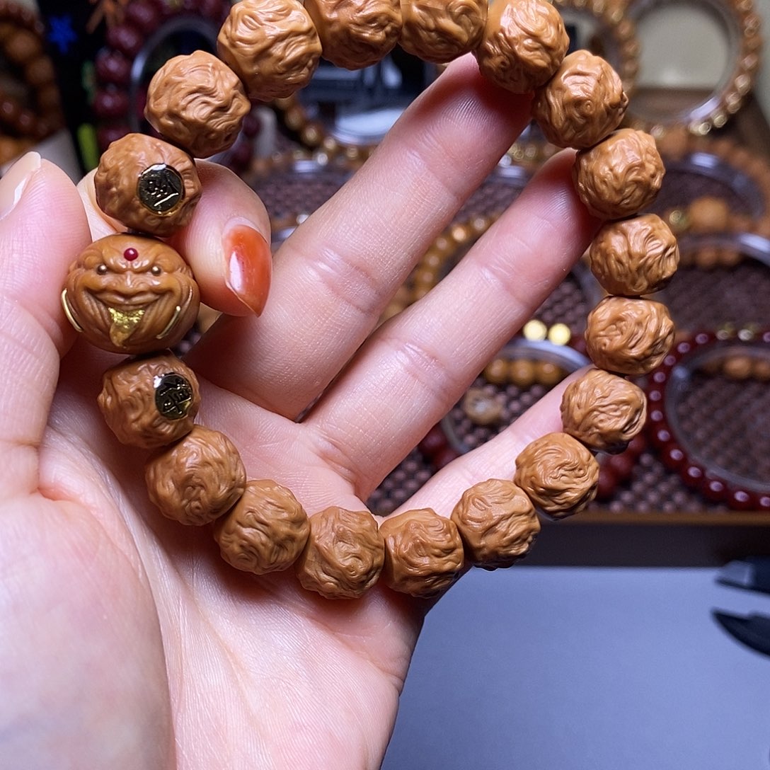 猴头核桃手串双标龙蛇之变全品4号