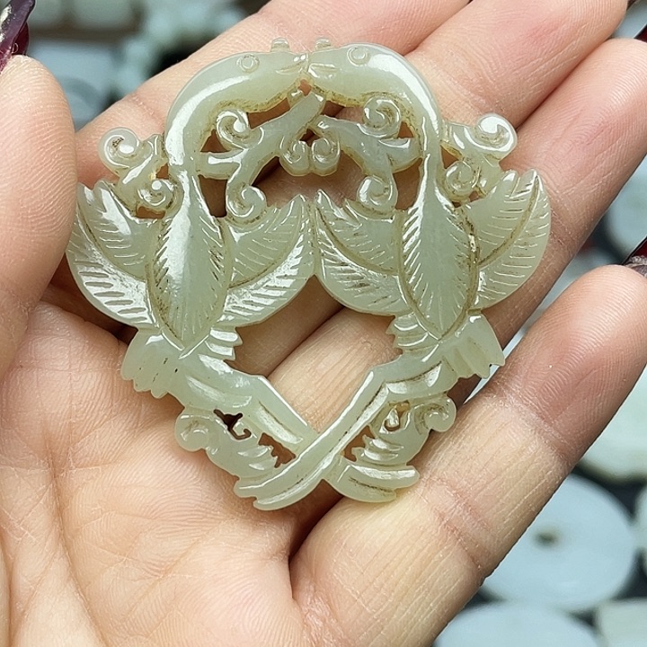 和田玉挂件未镶嵌