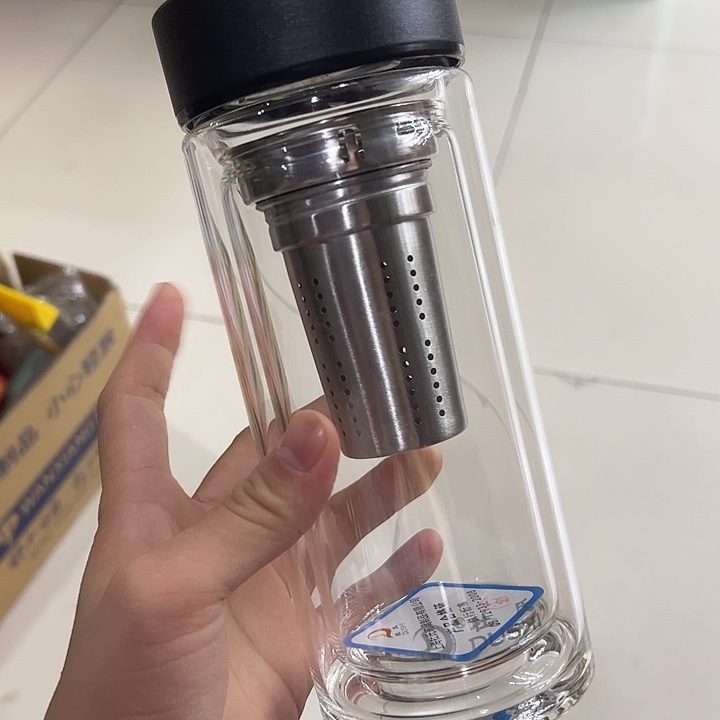 杜氏400ml加长滤网 玻璃杯。。