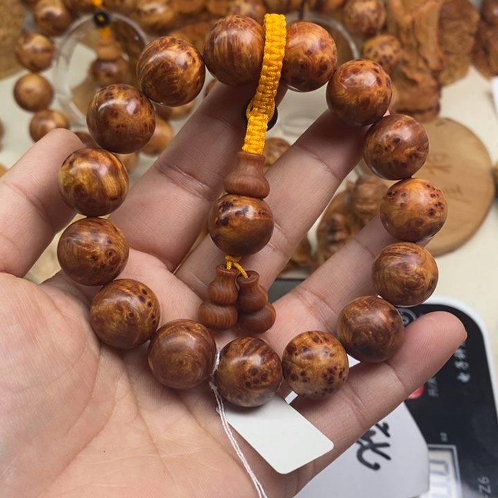 柏木崖柏瘤疤1.5手串48