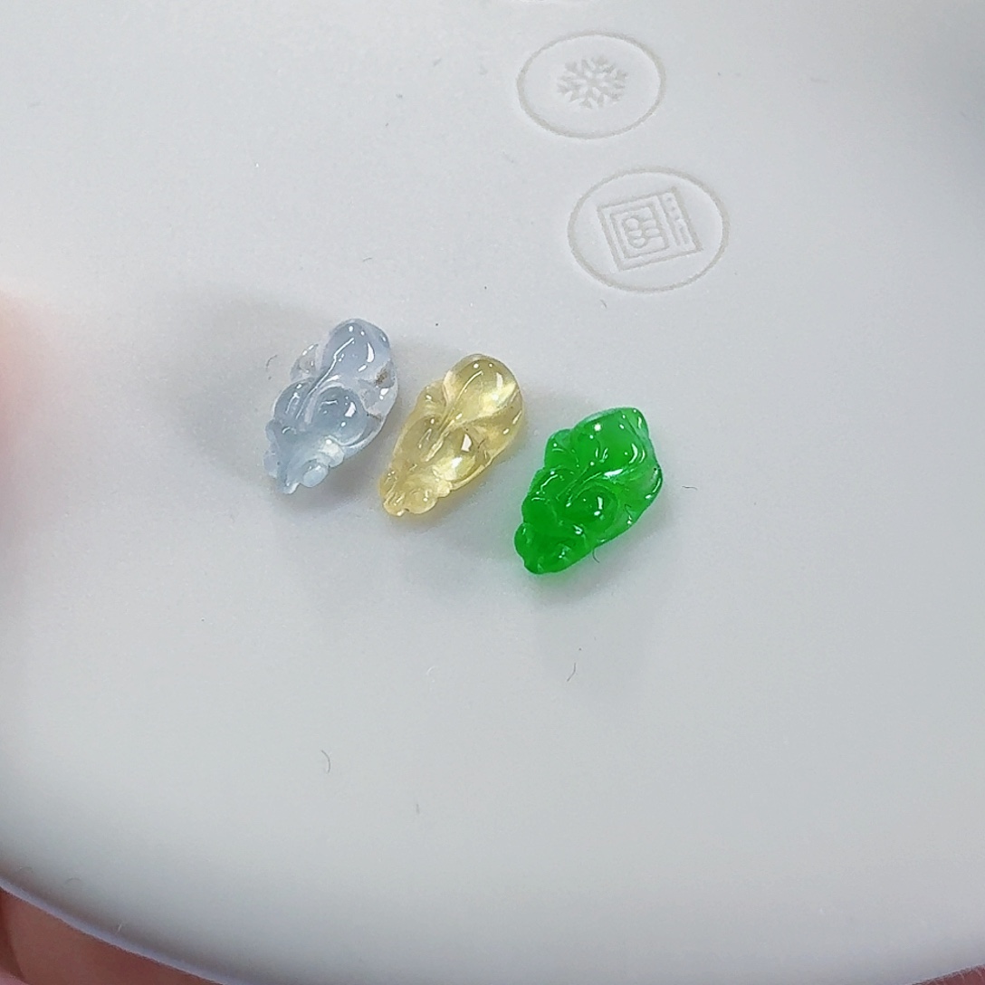 翡翠颈饰未镶嵌金玉满堂
