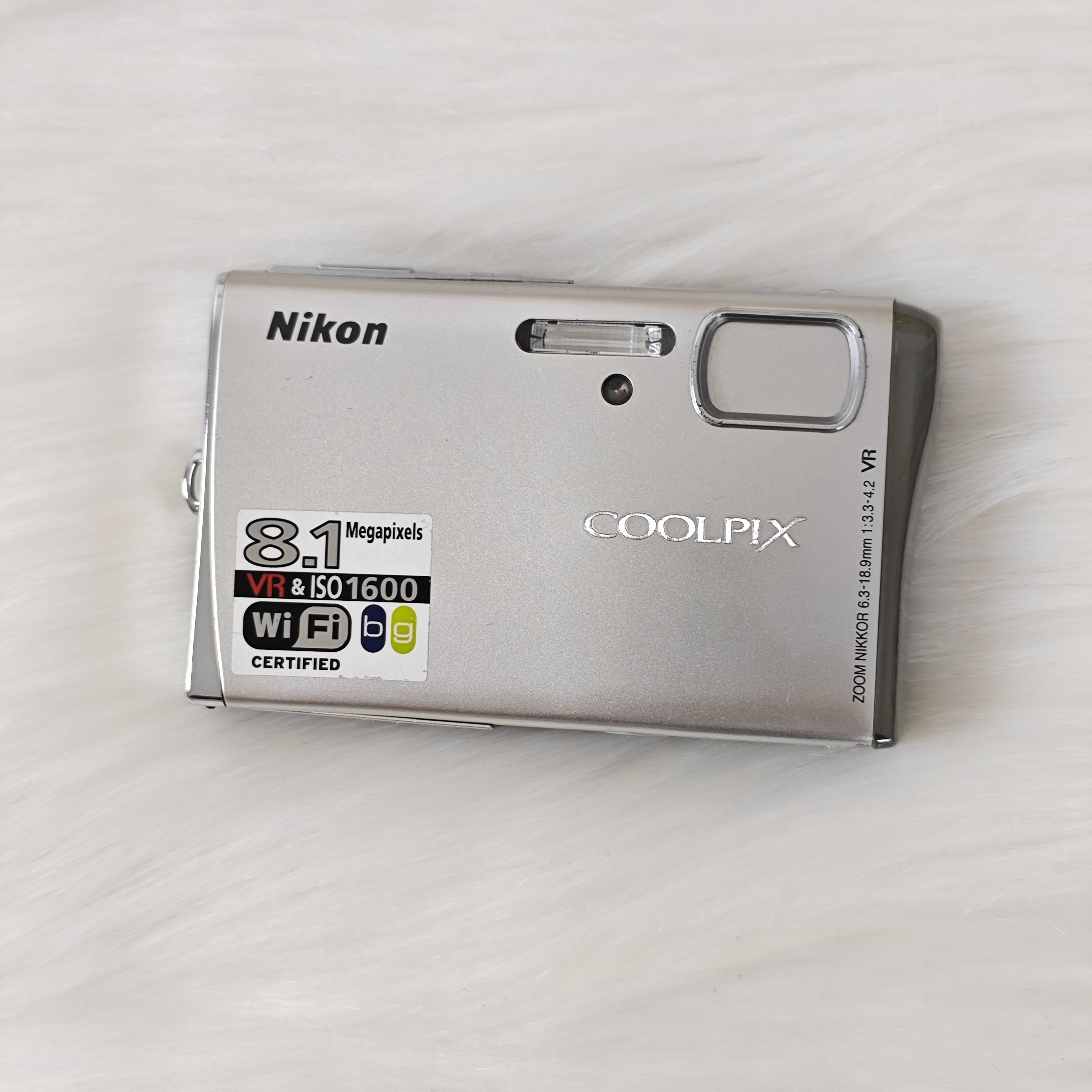 9新 Nikon/尼康 s51c 出片清晰冷白皮 配件齐全