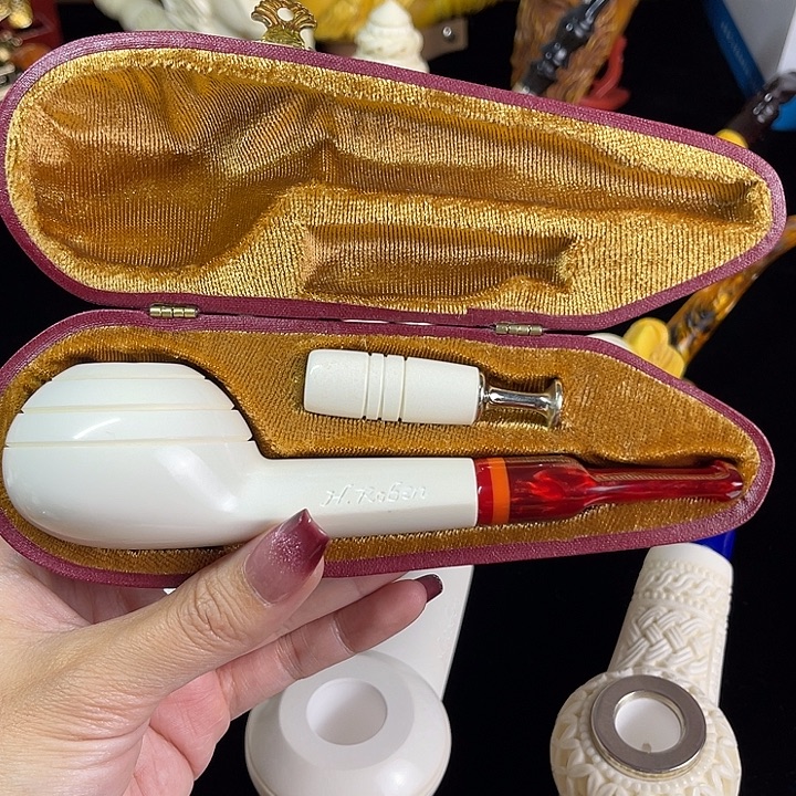 海泡石烟斗平底锅