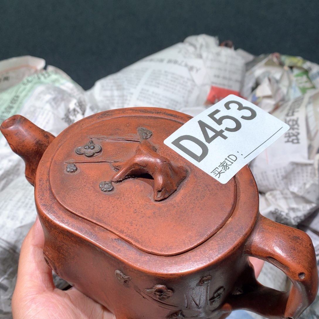 茶壶粗砂紫砂茶壶453