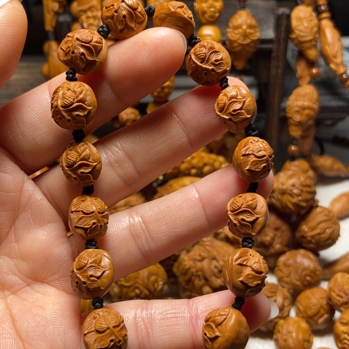 【闪购商品】橄榄核手串/手链桃核金鱼