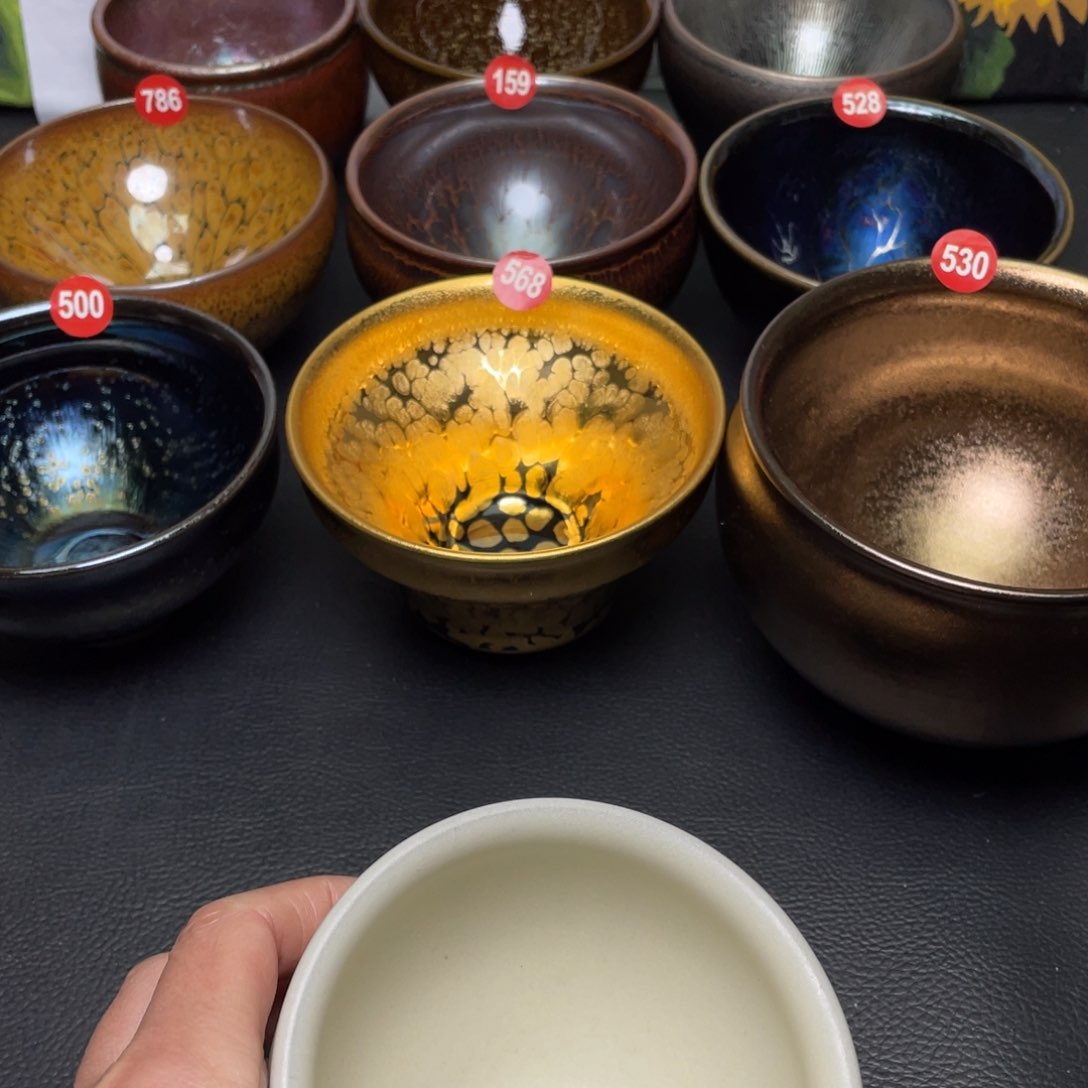 茶盏橘****子3 建窑建盏茶盏