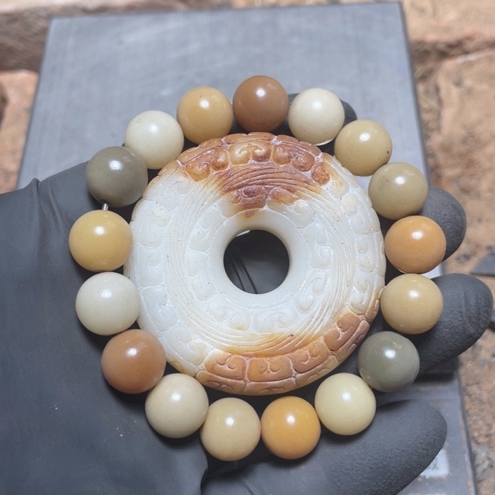 真***香白玉菩提吊坠Chjvcccgghhjj