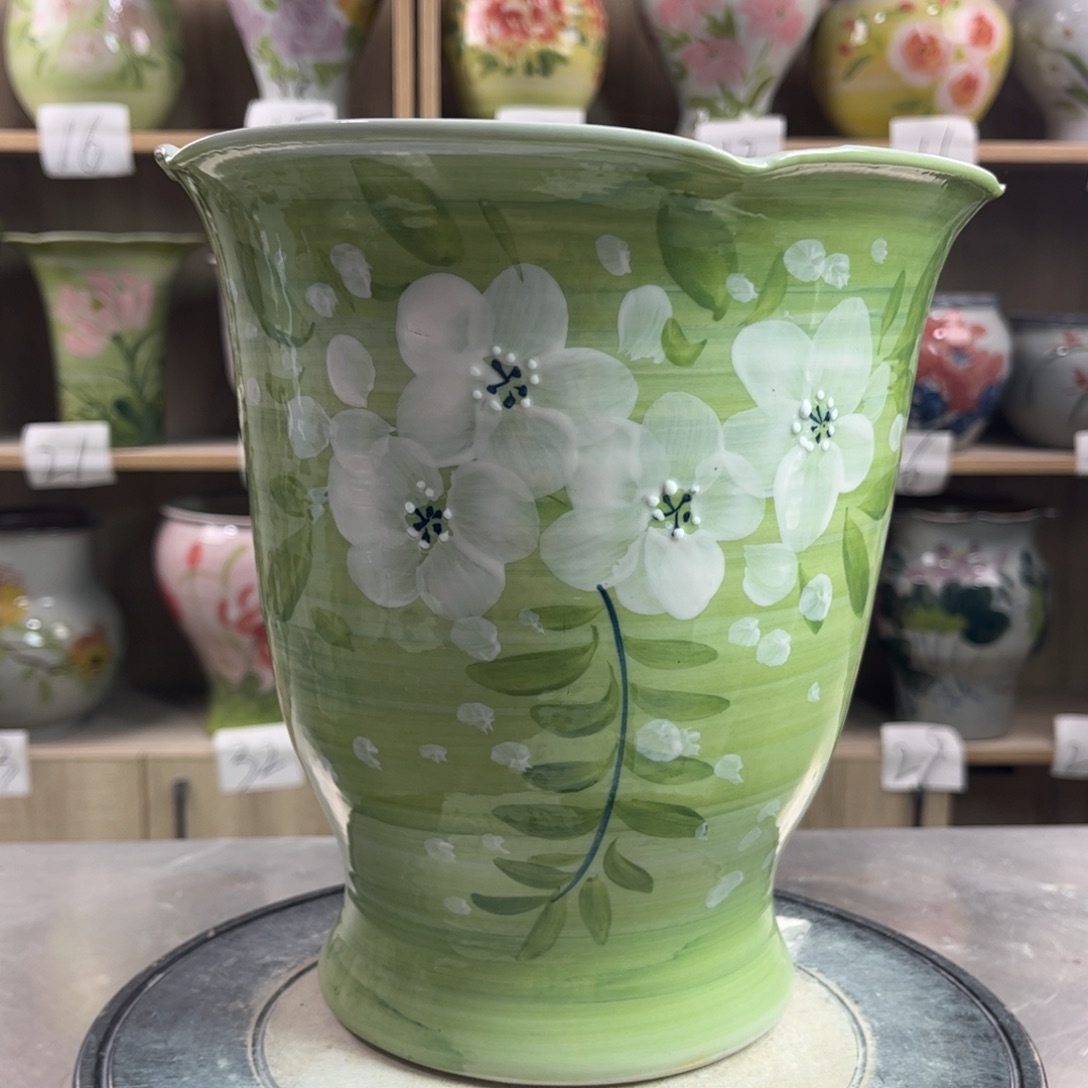 1zp景德镇陶瓷花盆