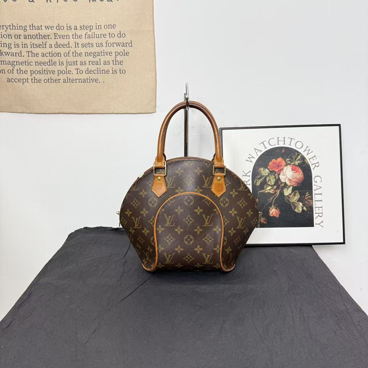 95新 LouisVuitton/路易威登 古登中古/LV小河蚌包/手提包/单肩包