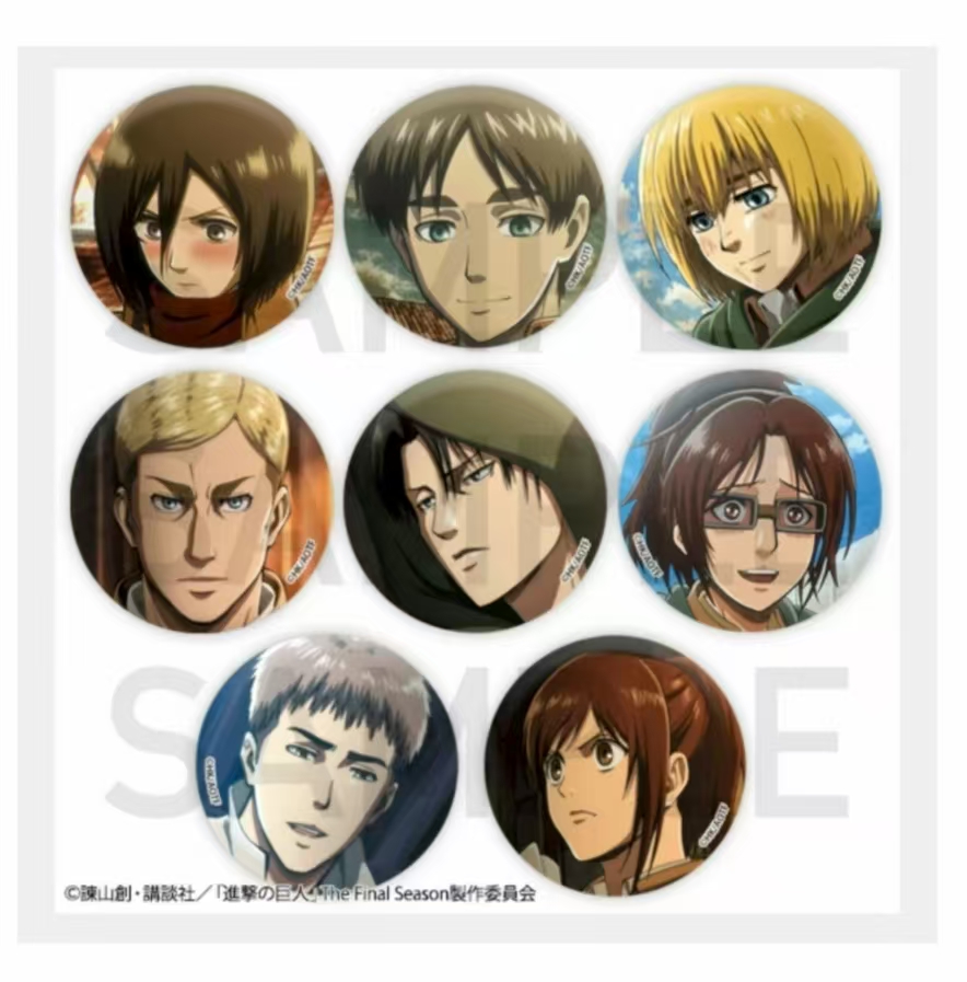【进击的巨人】冬季博览会 re：lighting 吧唧 盲抽