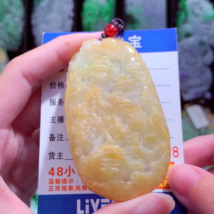 【闪购商品】翡翠颈饰未镶嵌挂件