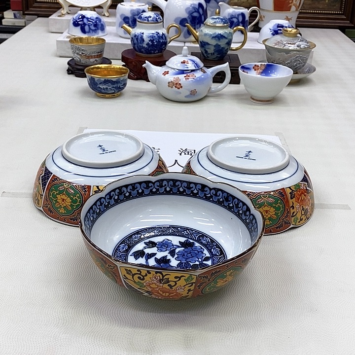 摆件进口瓷器口径16厘米