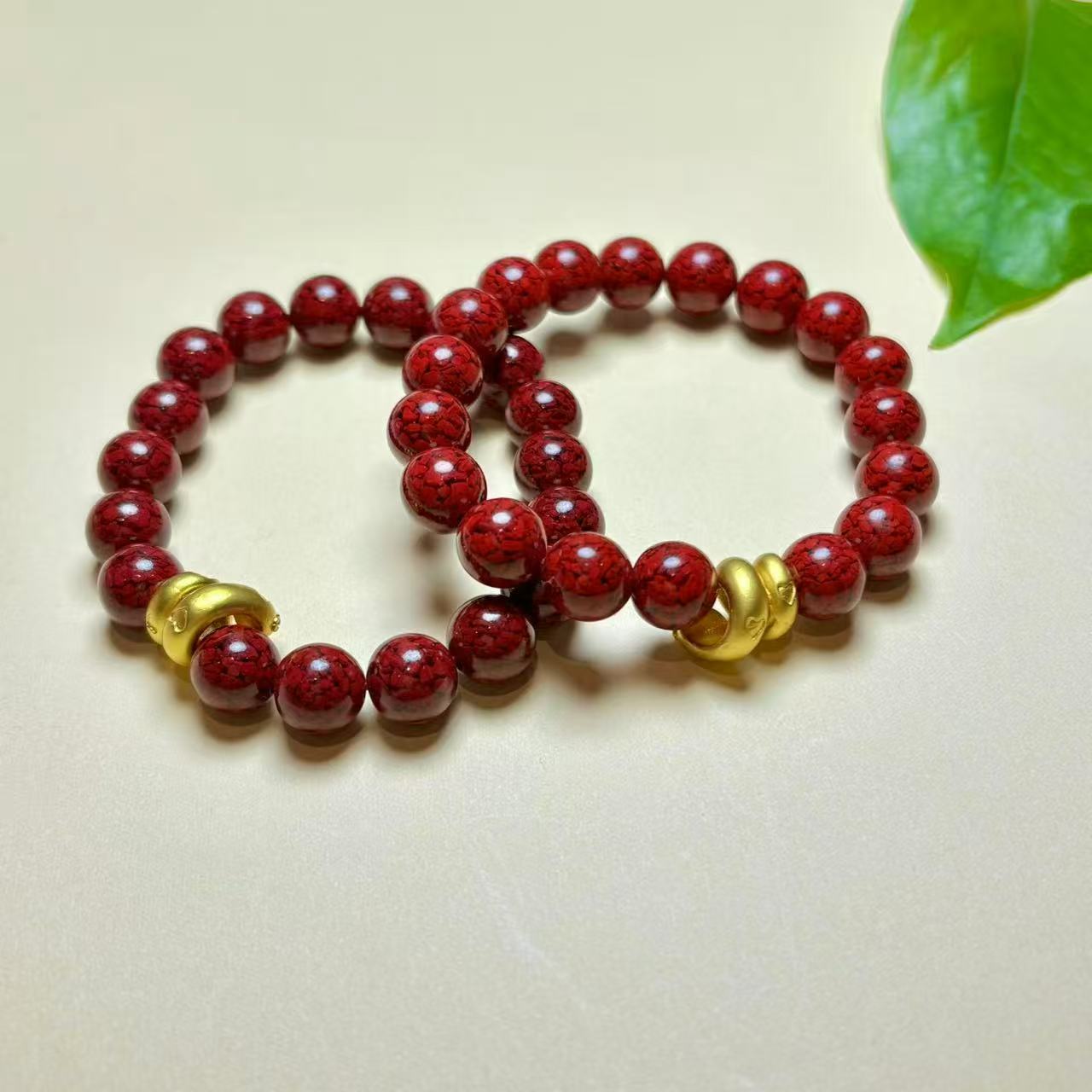 含辰砂工艺品朱砂手串多样性发货拍一发一