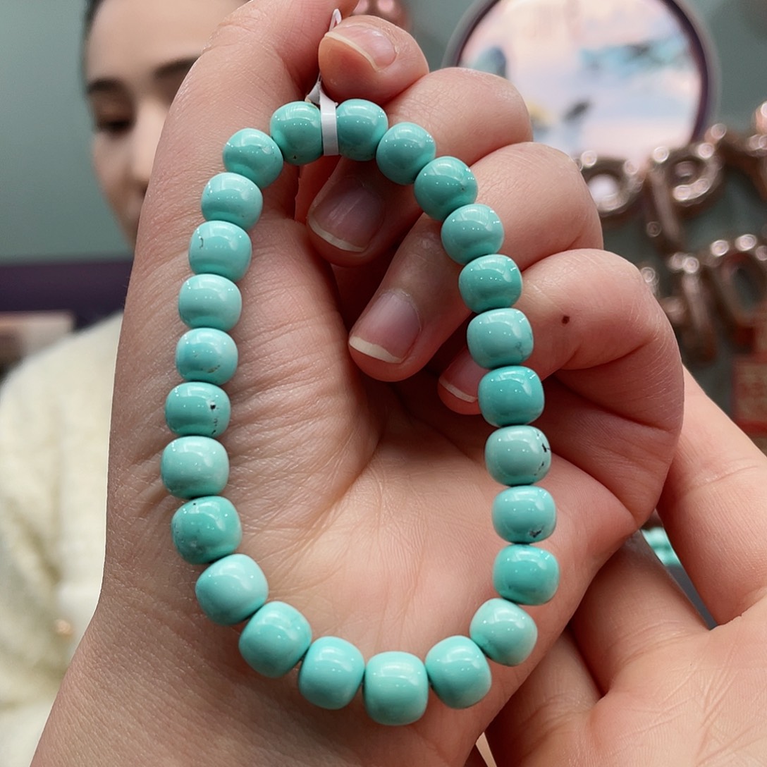 绿松石手串未镶嵌