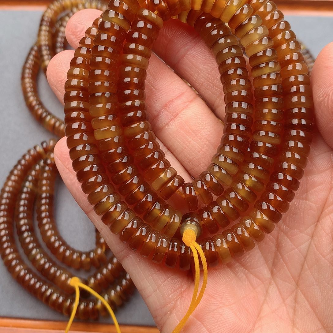 树脂制品尕****）棕红色多圈